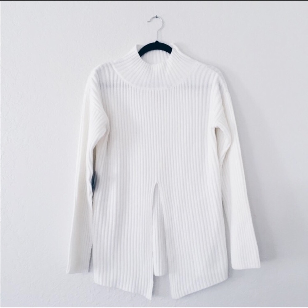 NWT Nasty Gal Split Sweater
